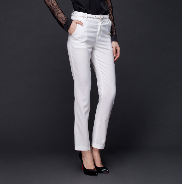 法爱格2014<em>春季</em>新款高端<em>时装女裤</em>欧美气质大