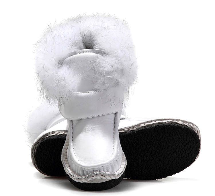 <em>动力足</em>2013秋季新款<em>女靴</em>兔毛短靴 甜美休闲单