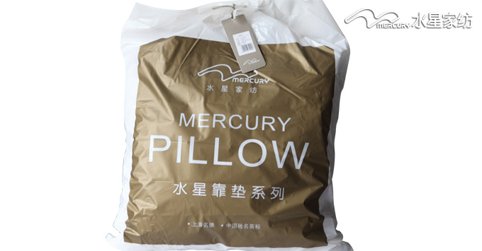 水星家纺 靠枕/抱枕 汽车沙发办公通用 黑白格靠垫 48*48cm 实物拍摄 48*48cm