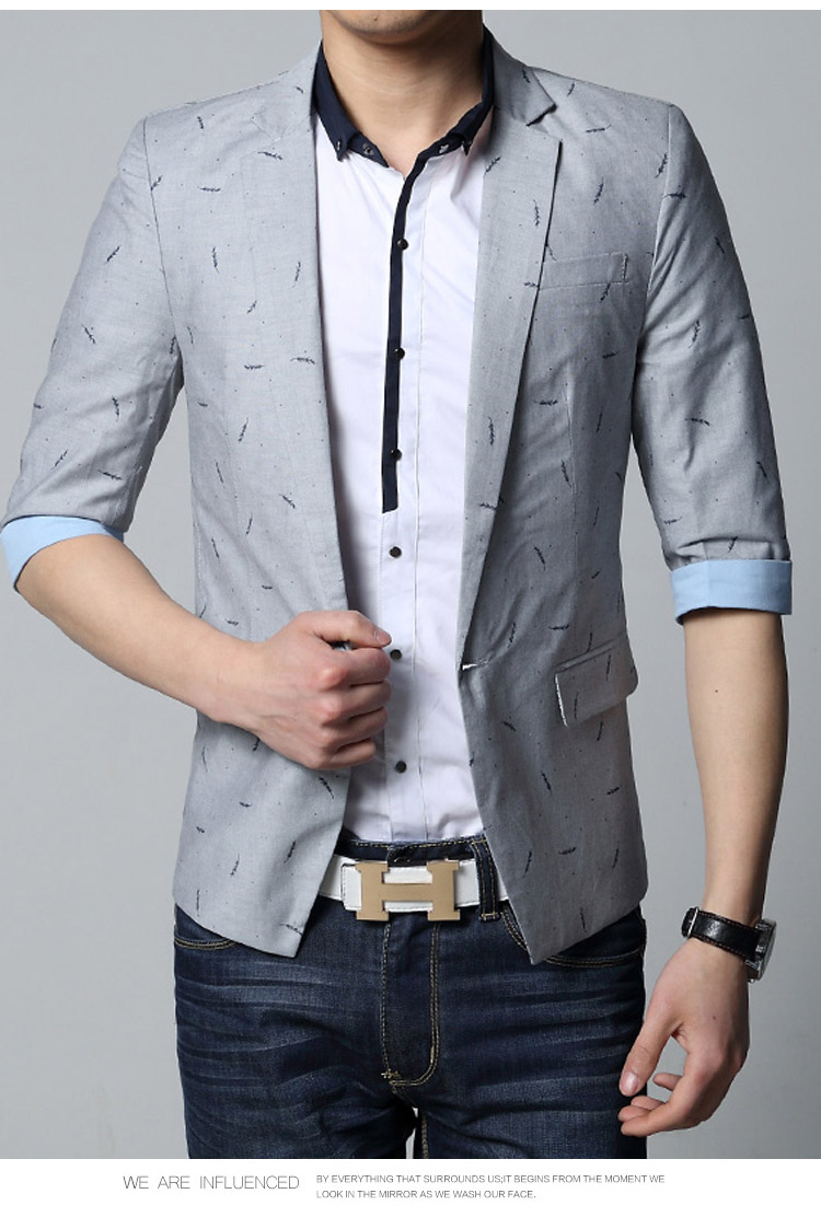 Waxberry 2014夏季新款韩版中袖西服唇<em>印花</em>涂