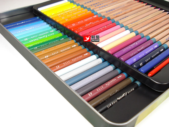 马可雷诺阿48彩铅便宜价格 马可水溶性彩铅48