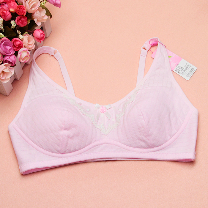 怡兰芬无钢圈<em>少女文胸罩夏季</em>薄款纯棉学生发育