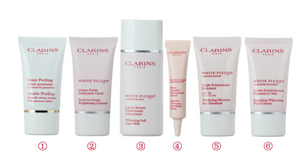 Clarins 娇韵诗清透美白六件套 小样套装 价格\/