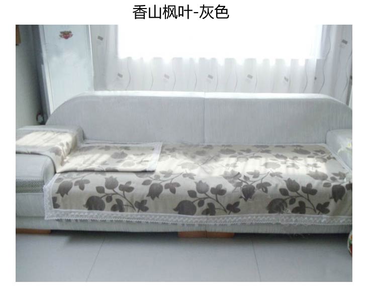 【京东快递】思侬家纺 沙发垫组合套装 布艺 坐垫 香山枫叶/棕色