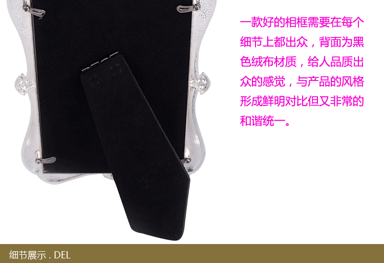 
                                        雅居坊/YAJUFANG 6 7 寸白色欧式复古结婚纱照摆台韩式相片框 田园相框结婚礼物送 6寸                