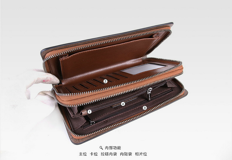 男士商务手包真皮大哪种好 男士大容量手包商