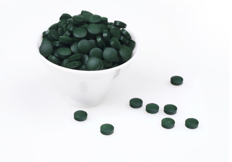 螺旋藻片 绿a绿A天然螺旋藻精片 500粒 旅游便