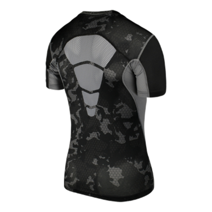 耐克NIKE Pro男子高端DRI-FIT跑步训练短袖紧