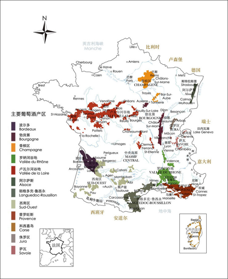 法国红酒君悦城堡波尔多法定产区AOC特级世