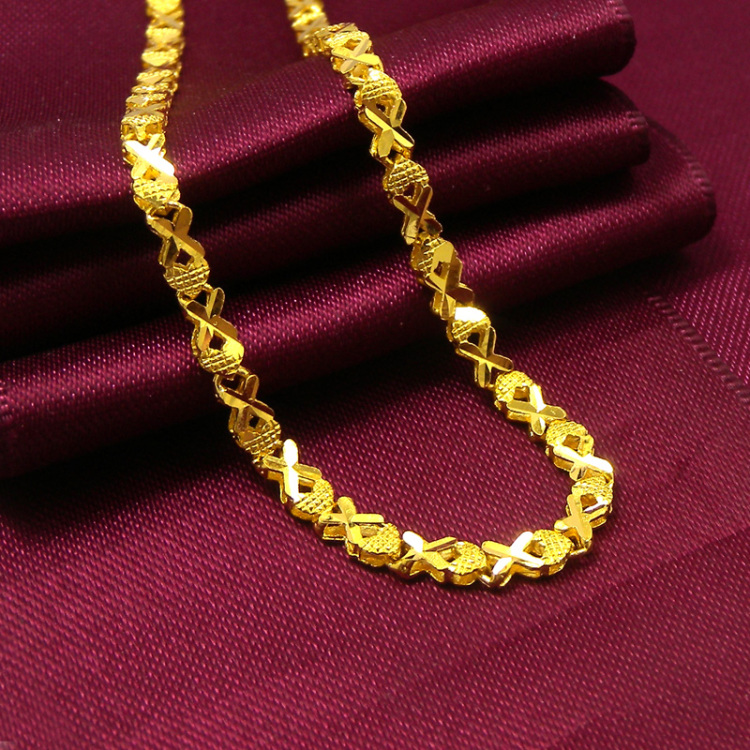 纯黄金项链999千足金 特价黄金项链千足金