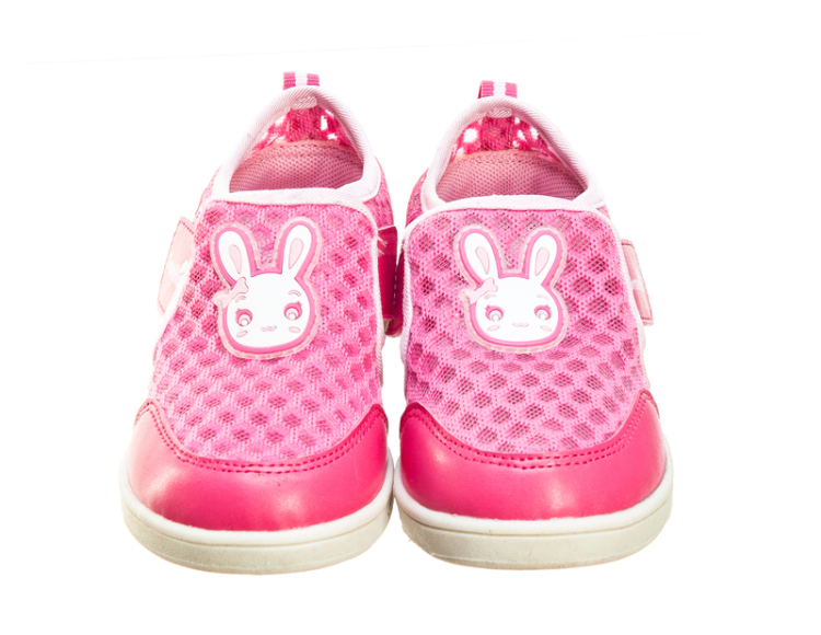 歌瑞凯儿(新)--小兔子网眼鞋 枚红色 16在京东商