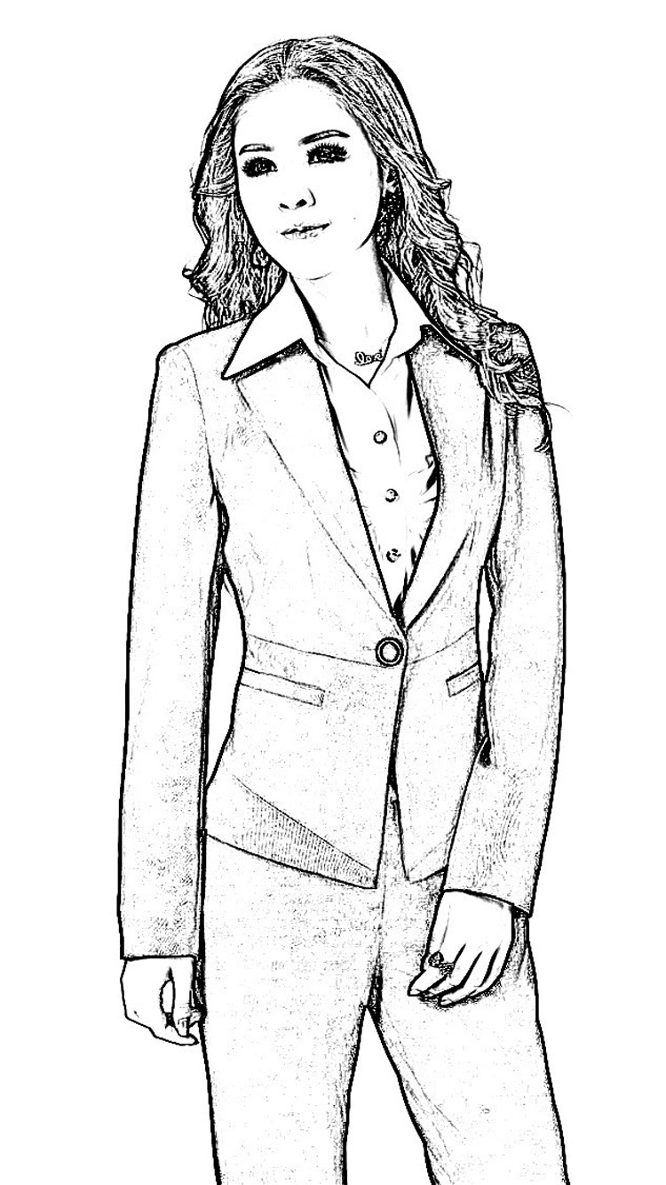 尚贵华女装小西装外套职业装女装正装修身韩版