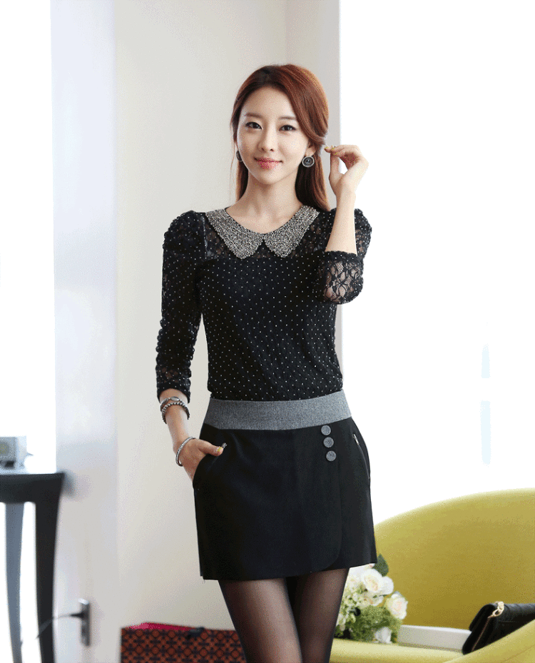 峥逸秀 韩版<em>秋装</em>新款 女装 2013女装<em>短裤裙</em> 纽