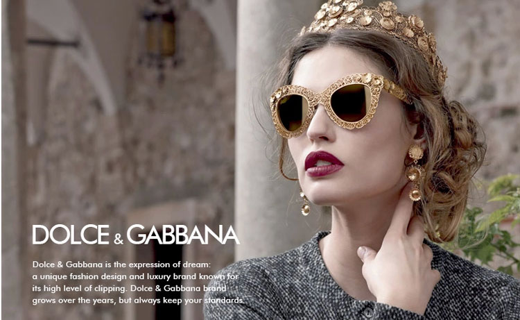 宝岛眼镜 新品 DG杜嘉班纳光学镜框 板材全框