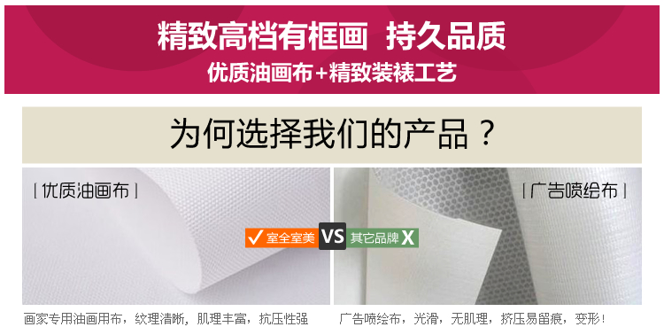 装饰画客厅现代餐厅卧室床头有框壁画挂可选花语田园英伦风格 凌波仙子 60*60cm/幅