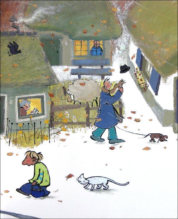 来自伦勃朗和梵高故乡的图画书 勇敢的本