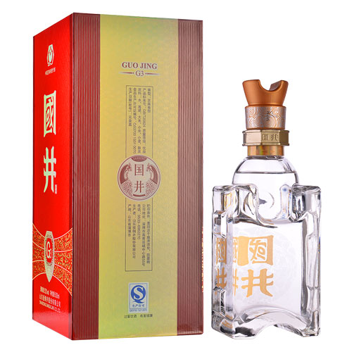 酒 白酒 52度国井g3 500ml 山东名酒 档次酒