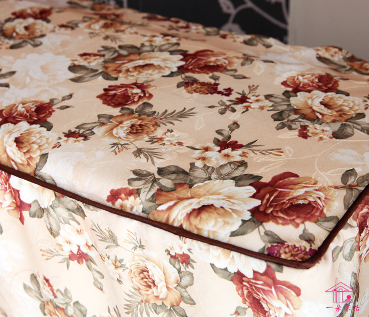 蕾丝柜机空调罩田园布艺立式空调罩子防尘罩柜