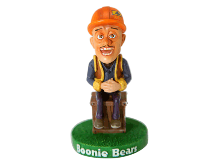 熊出没(boonic bears)光头强得瑟表情摇晃树脂