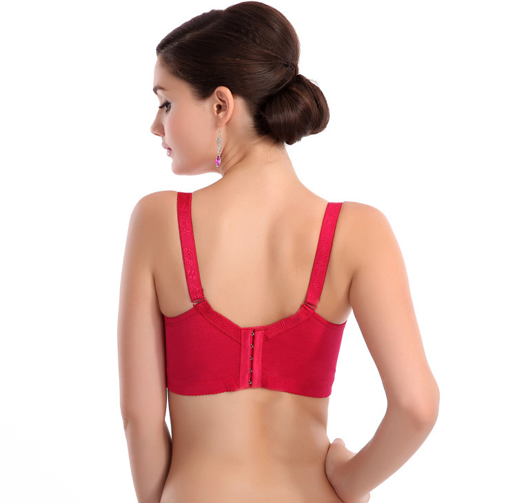 D杯大码大<em>杯罩胸罩</em>聚拢调整型<em>文胸</em>内衣WM 浅