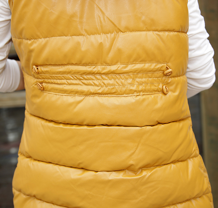 2013新款<em>女士</em>中<em>长款</em>羽绒棉背心<em>马甲</em>女秋冬季