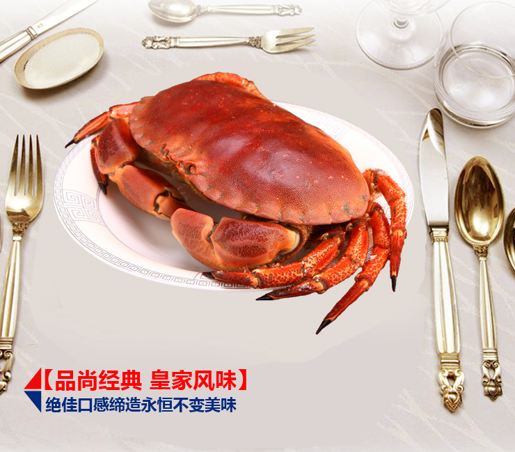 海买英国进口海鲜黄金蟹600\/800克\/只 1只怎么