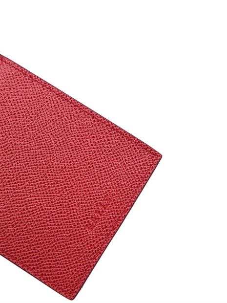 <em>BALLY巴利</em>红色牛皮材质纯色<em>女士卡包</em>,BAGS