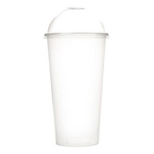 加厚750cc一次性杯子 航空杯 奶茶杯 透明光杯 一次性