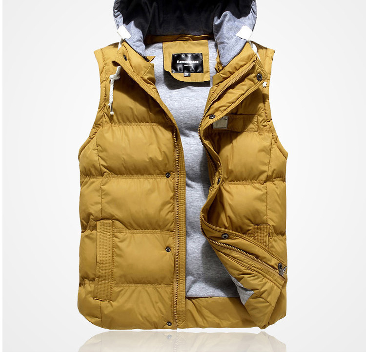 卖年货 秋冬新款<em>男士</em>羽绒棉<em>马甲</em> 男明星同<em>款</em> 可