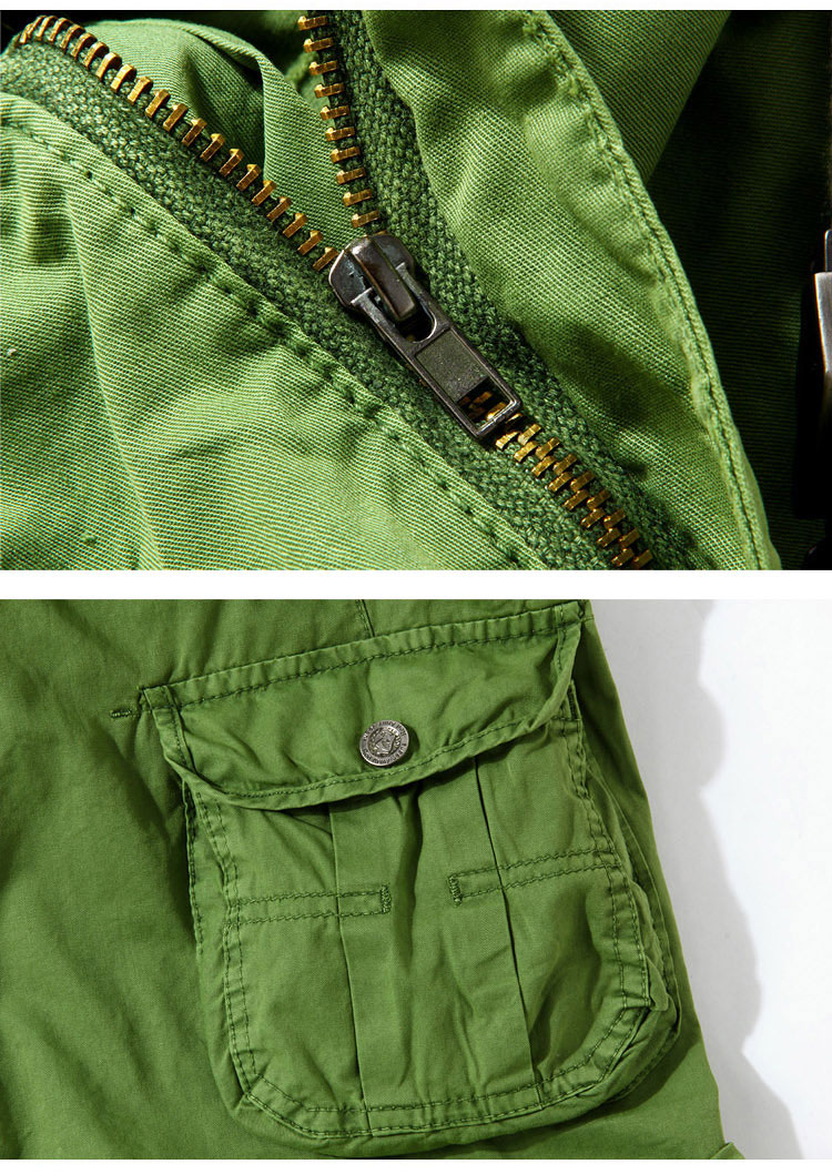 2014夏季宽松休闲工装<em>短裤大码多</em>口袋五分中