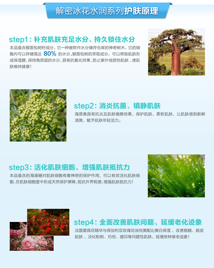 菲诗小铺The Face Shop冰花保湿乳液(冰花水份