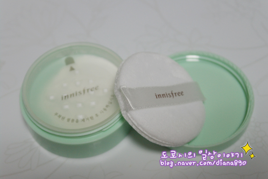 悦诗风吟innisfree薄荷系列控油防汗紧致蜜粉 5