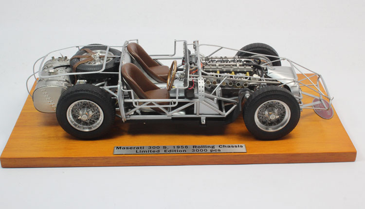 1956年玛莎拉蒂300S骨架 汽车模型 德国CMC