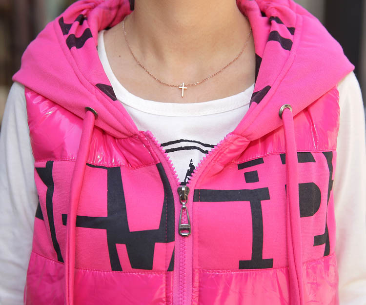 百旅BaiLv时尚韩版休闲百搭款<em>女马甲</em>BL--GG-