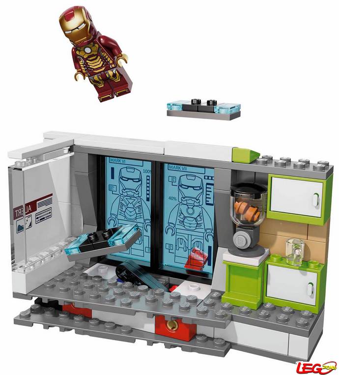 乐高lego+76007+钢铁侠3马里布大厦袭击new