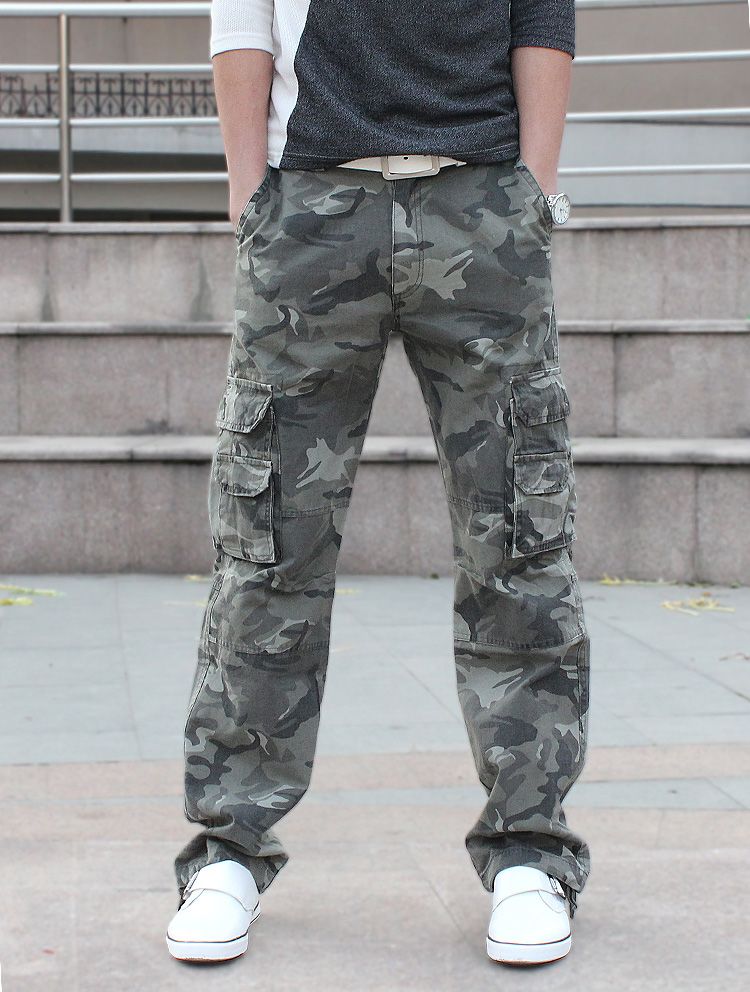keircy13年<em>秋装</em>新款 <em>男土</em>迷彩服装工装长裤迷彩