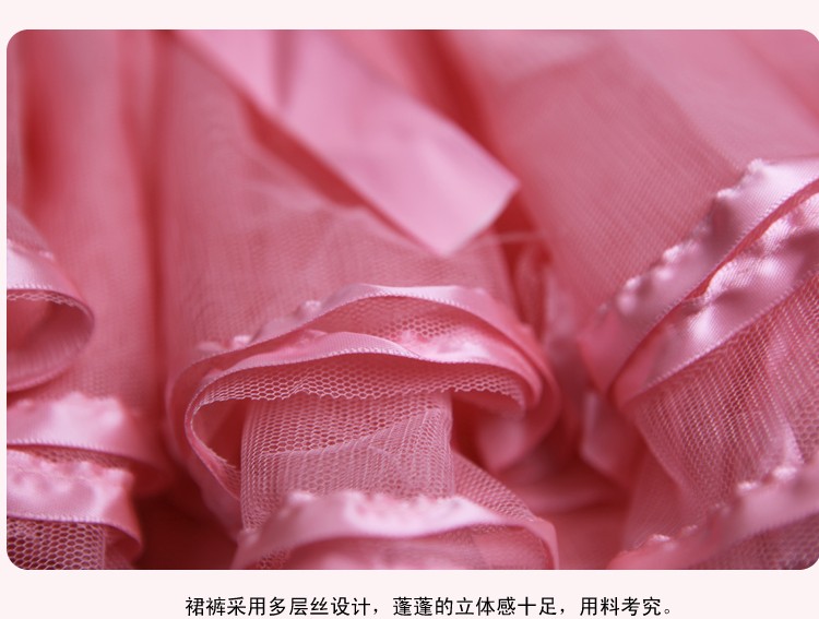 童 春装1-4岁宝宝纯棉公主蓬蓬裙裤 <em>舞蹈</em>半身裙