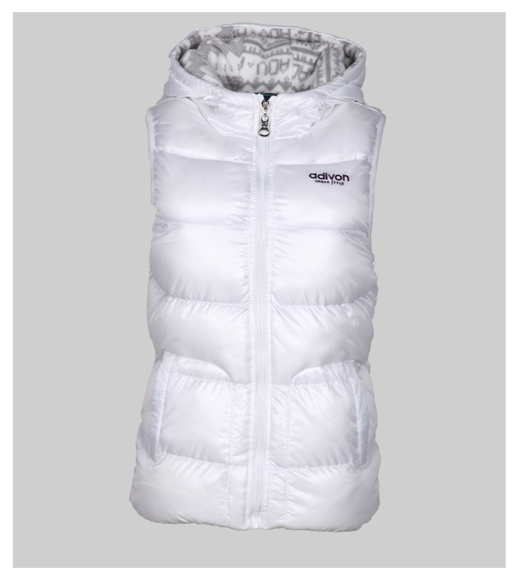 adivon <em>2014女士</em>时尚<em>棉马甲</em> B24002 黑色 2XL