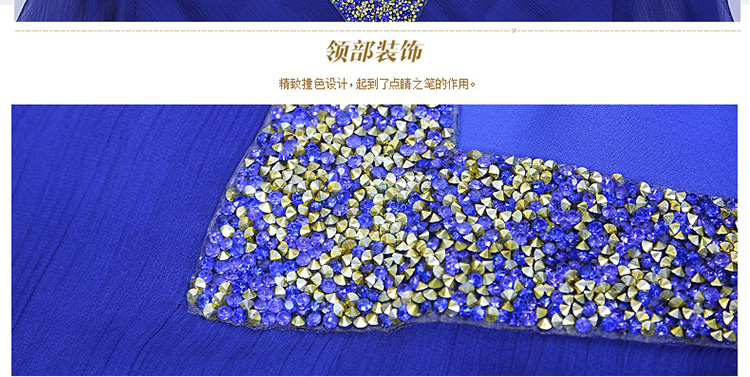 雯敏2014春装新款韩版时尚V领宽松雪纺衫女长袖雪纺上衣6503 玫瑰红色 XXXL