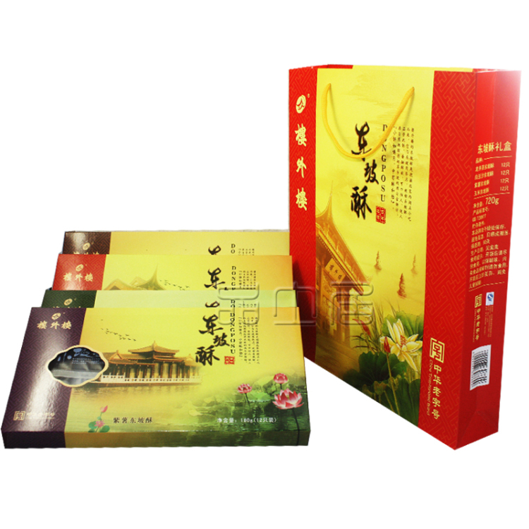 楼外楼 东坡酥 礼盒 浙江 杭州特产 糕点 老字号