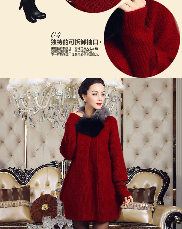 2013新款纯<em>貂绒大衣</em>秋冬季女装欧美<em>大牌长款</em>