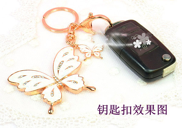 女士车钥匙挂饰品 车吊坠挂件饰品