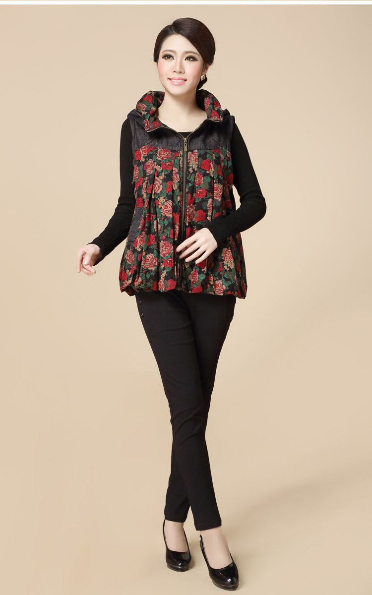 有时候 中老年女装<em>女士春秋款马甲</em>外套 中老年