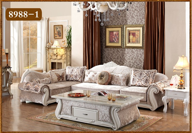 蒂御轩 欧式 布沙发 布艺沙发 中小户型 组合 简