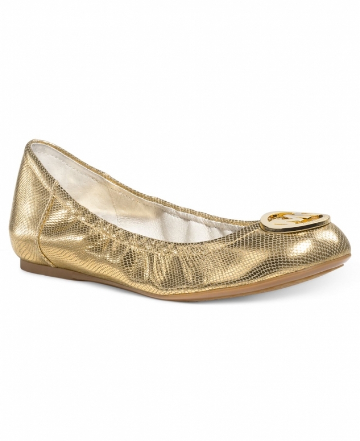 迈克柯尔 MICHAEL KORS 女式平底鞋 Distres