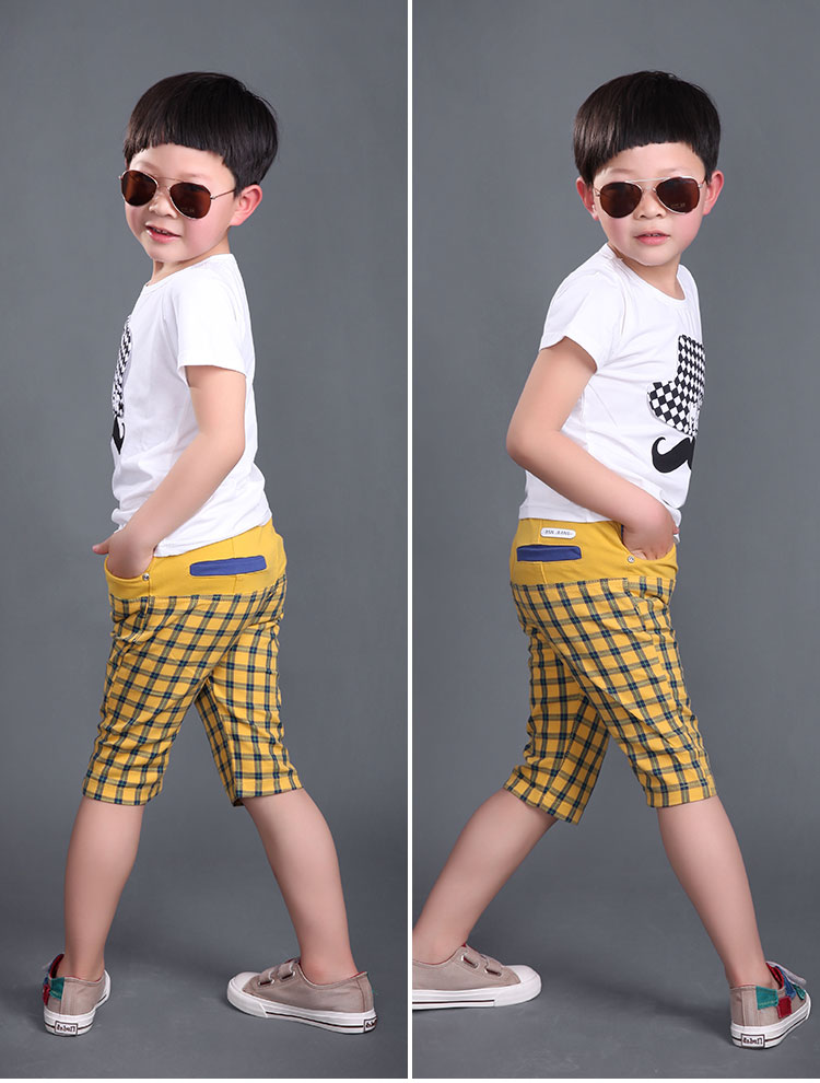 支持货到付款博士牛儿童休闲裤<em>男童短裤</em>中大童