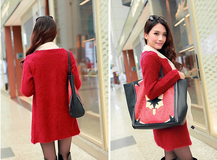 2013新款秋冬欧美风<em>女针织</em>衫<em>开衫</em> 海马毛外套