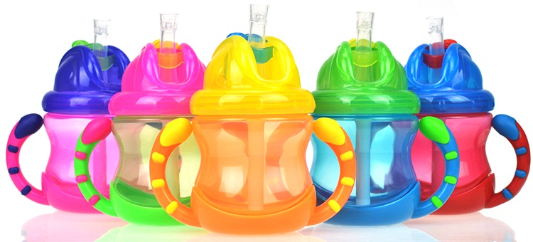 京东商城 进口努比宝宝水杯 防漏儿童吸管杯2