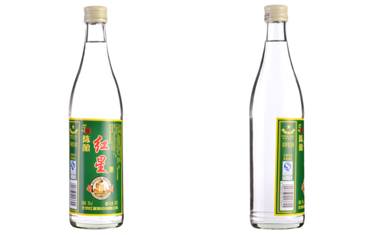 红星 39度精制五年陈酿500ml 白酒特价直降在