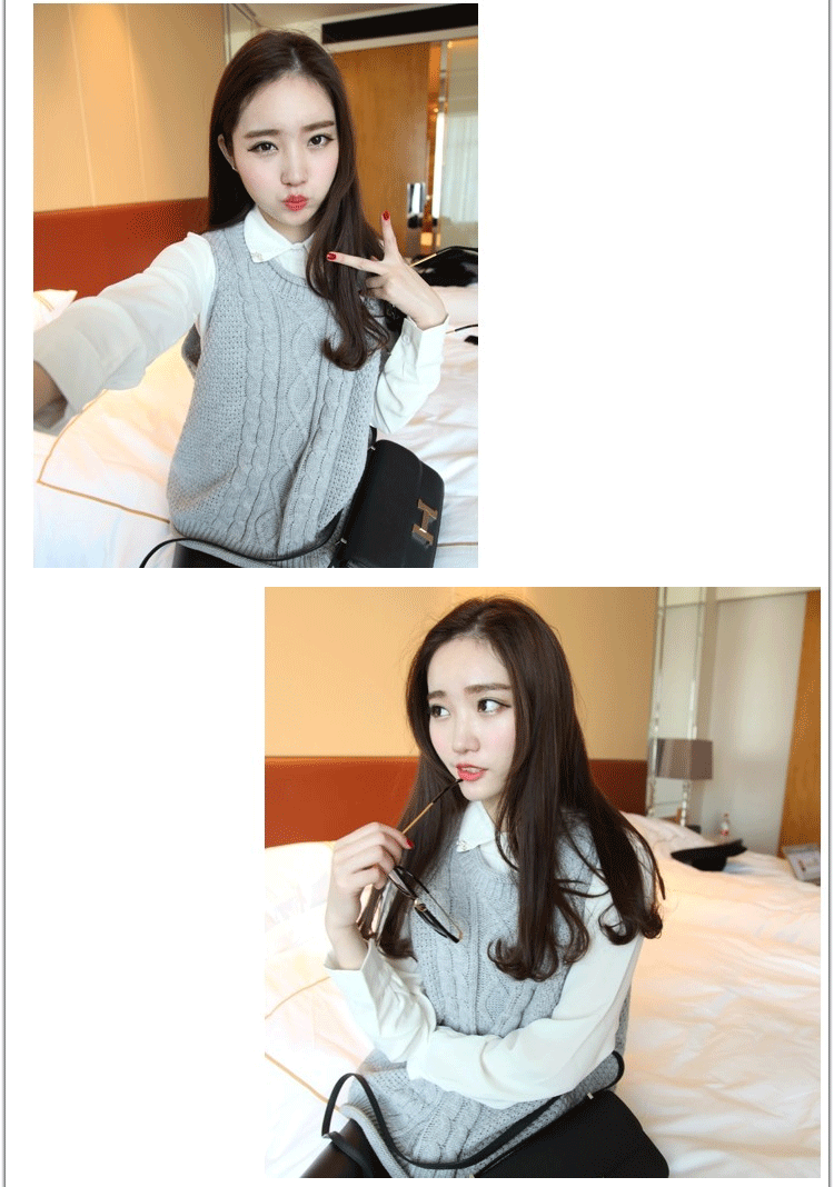 萌卓<em>服饰</em>2014春夏季新款<em>女装 韩版宽松</em>套头毛